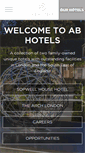 Mobile Screenshot of abhotels.co.uk